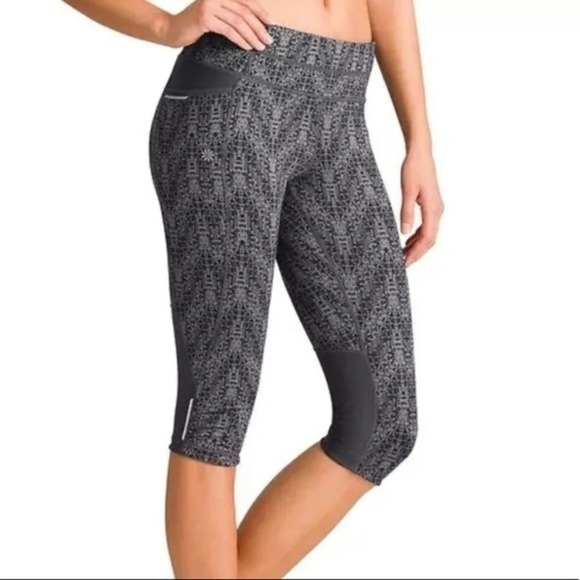 Athleta • Grey Be Free Knickers Techno Crop - Picture 2 of 5